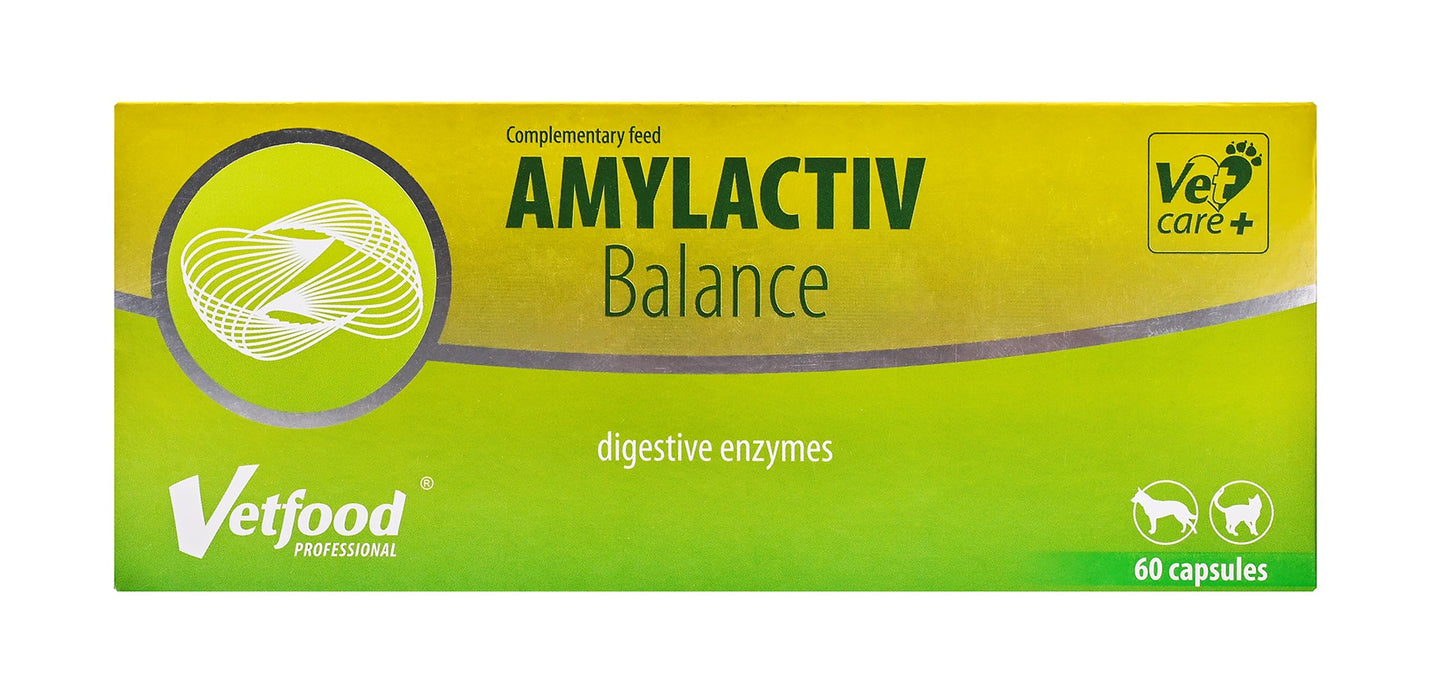 VETFOOD Amylactiv Balance - supplements for dogs and cats - 60pcs