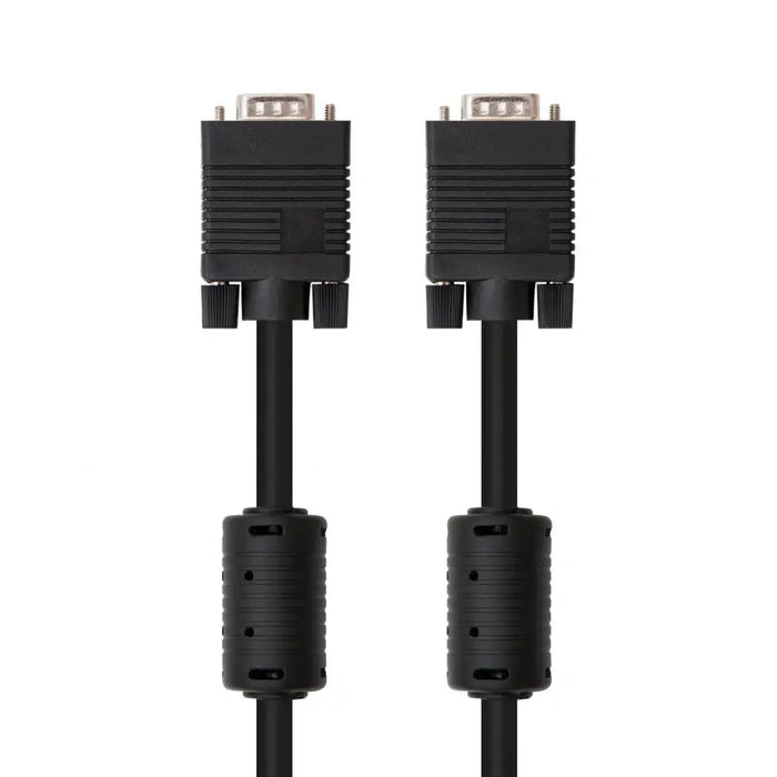 VGA Cable NANOCABLE 10.15.0115 Black 15 m - Електроника Телевизори<<<Компютри| Електроника<<<BigBuy&&&Аудио и Видео