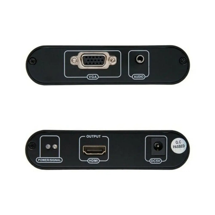 VGA to HDMI Adapter with Audio NANOCABLE 10.16.2101-BK - Компютър Кабели и адаптери<<<Компютри|