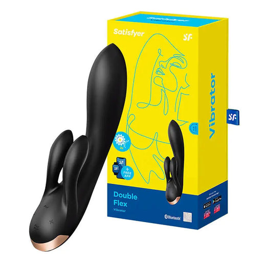Vibrator Satisfyer Double Flex with App (Black) - Vibrators<<<Erotica<<<Health and beauty<<<InnproXML