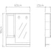 VICARD DUBLIN MIRROR BATHROOM CABINET - Мебели<<<Мебели и огледала за баня<<<Баня<<<Praktiker&&&Мебели за