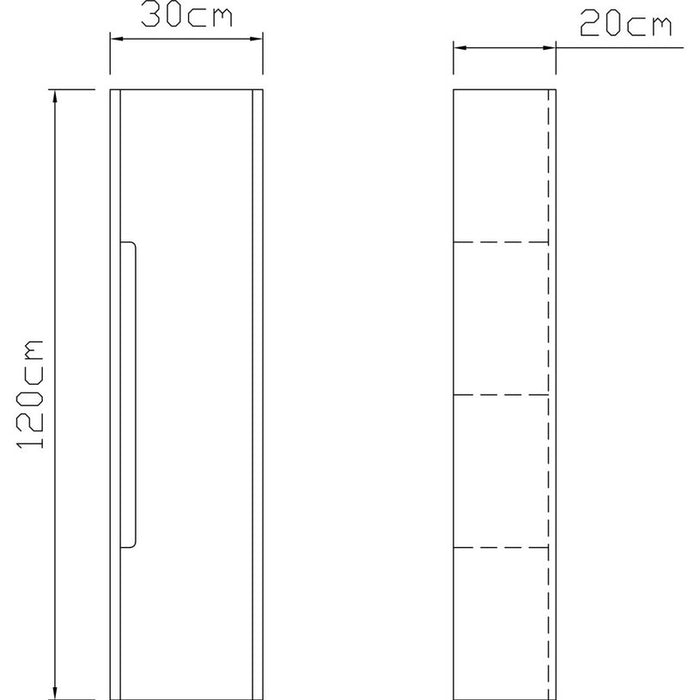 VICARD NAOMI BATHROOM COLUMN