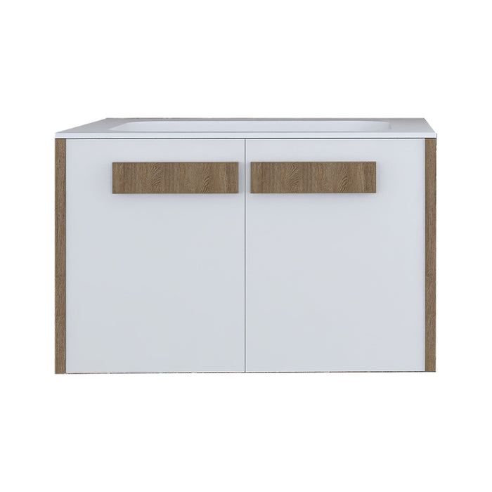 BATHROOM CABINET WITH DOUBLE DOOR WASHBASIN VICARD ELINOR