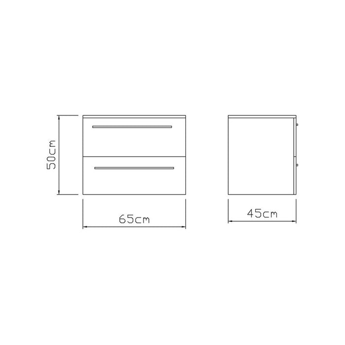 BATHROOM CABINET WITH VICARD SARA WASHBASIN