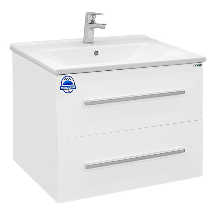 BATHROOM CABINET WITH VICARD SARA WASHBASIN