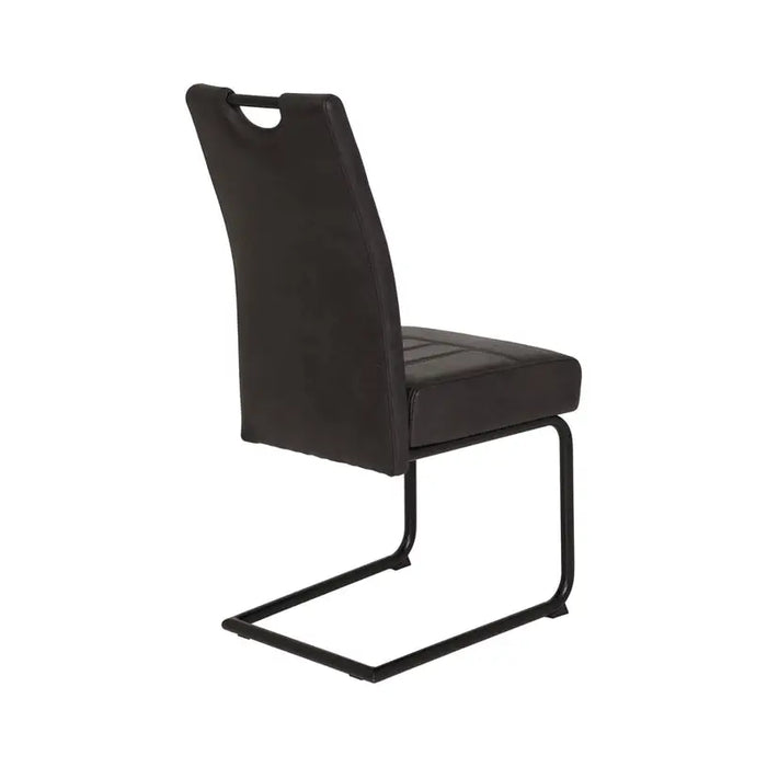 VICTORIA ANTHRACITE DINING CHAIR - Трапезни столове<<<Мебели и обков<<<Мебели и интериор<<<Praktiker&&&Трапезни