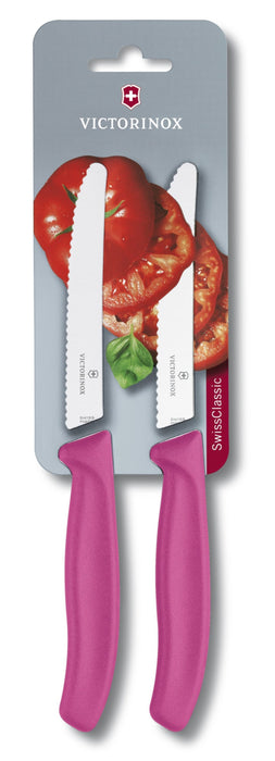 Victorinox SwissClassic knife set 11 cm. pink 6.7836.L115B