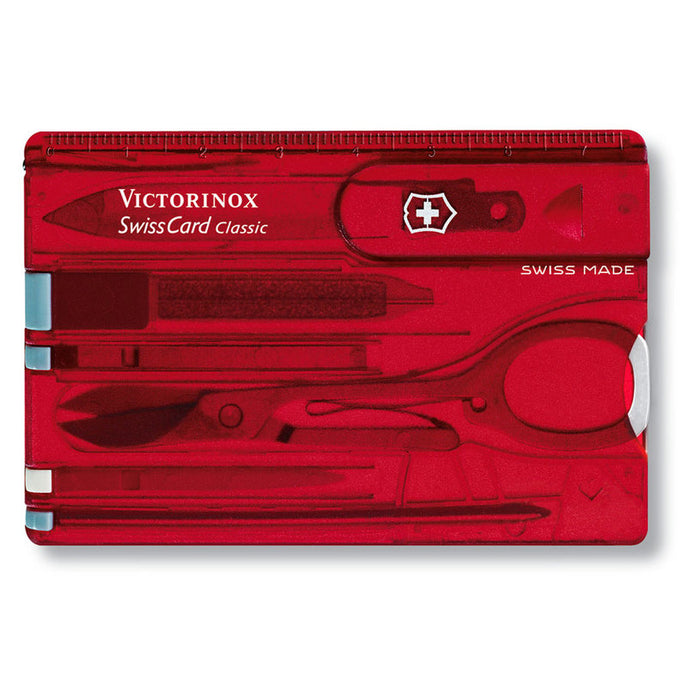 KNIFE VICTORINOX SWISSCARD RUBY 0.7100.TB1