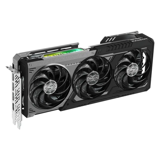 Video card ASRock RADEON RX 9070 XT STEEL LEGEND DARK 16GB GDDR6 - Видео карти<<<Компютърни