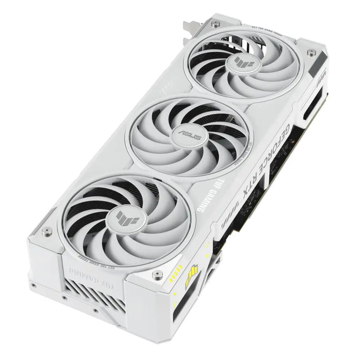 Video card ASUS TUF Gaming RTX 5070 TI 16GB GDDR7 White OC Edition - Видео карти<<<Компютърни