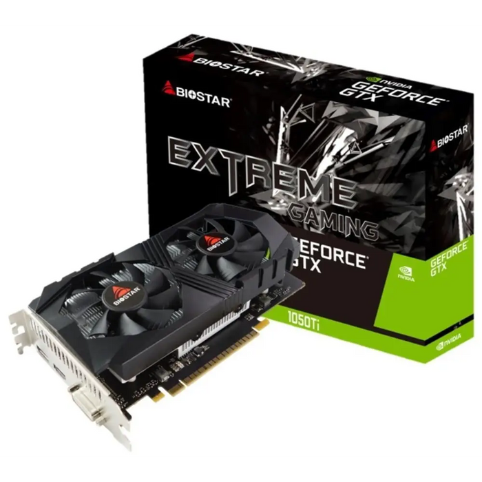 Video card BIOSTAR GeForce GTX 1050TI 4GB GDDR5 - Видео карти<<<Компютърни компоненти<<<ValiAPI&&&Графични
