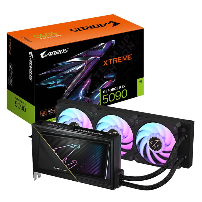 Video card GIGABYTE AORUS RTX 5090 XTREME WATERFORCE 32GB GDDR7 - Видео карти<<<Компютърни компоненти<<<ValiAPI&&&Видео