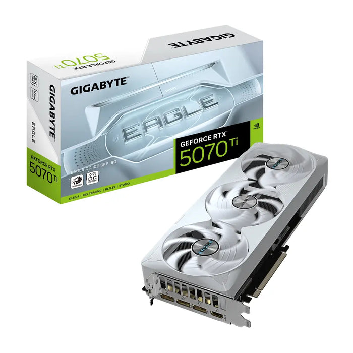 Video card GIGABYTE RTX 5070 TI EAGLE ICE OC SFF 16GB GDDR7 - Видео карти<<<Компютърни компоненти<<<ValiAPI&&&Видео