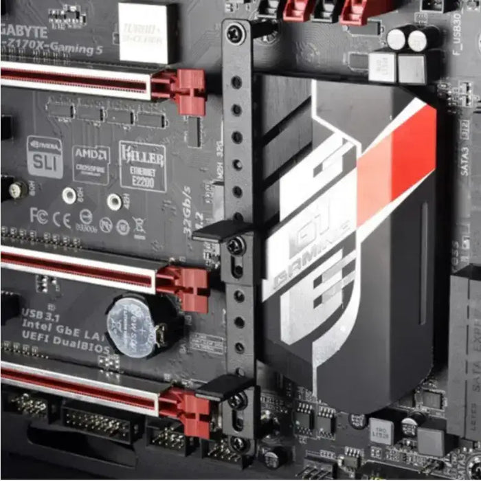 Video Card Holder for Motherboard Estillo Anti-Sag Bracket - White - Входно-изходни контролери<<<Компютърни