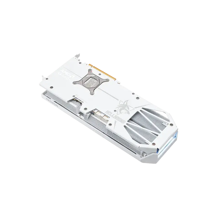 Video card PowerColor Radeon RX 9070 XT Hellhound White 16GB GDDR6 - Видео карти<<<Компютърни