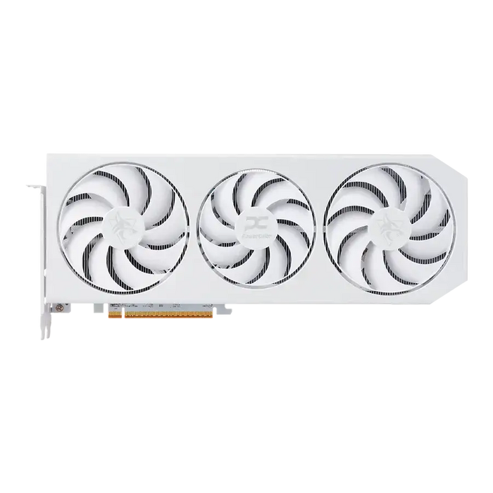 Video card PowerColor Radeon RX 9070 XT Hellhound White 16GB GDDR6 - Видео карти<<<Компютърни