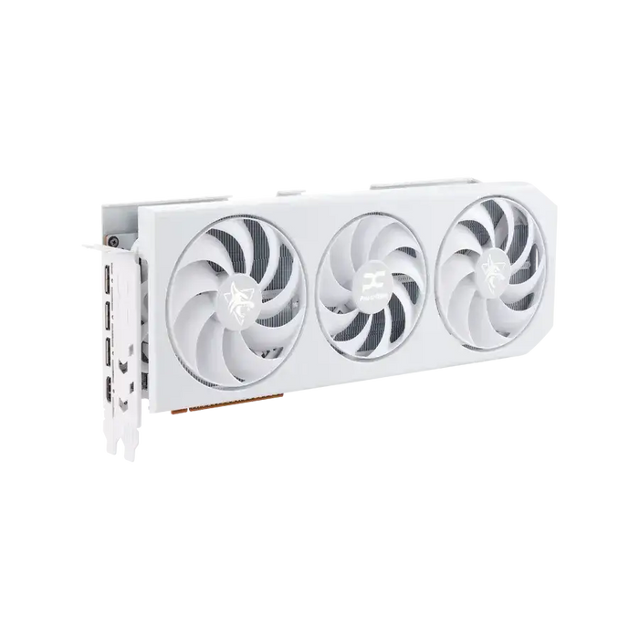 Video card PowerColor Radeon RX 9070 XT Hellhound White 16GB GDDR6 - Видео карти<<<Компютърни