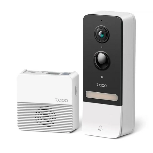 Video doorbell Tapo D230S1 2.4Ghz 2K 5MP Color Night Vision rechargeable batteries microSD - IP Камери<<<Мрежово