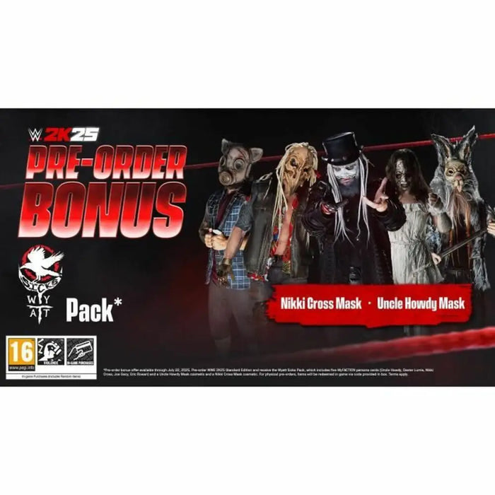 Video game for Switch 2K GAMES WWE 2K25 - Електроника Игри<<<Компютри| Електроника<<<BigBuy&&&Видео игри<<<Електроника