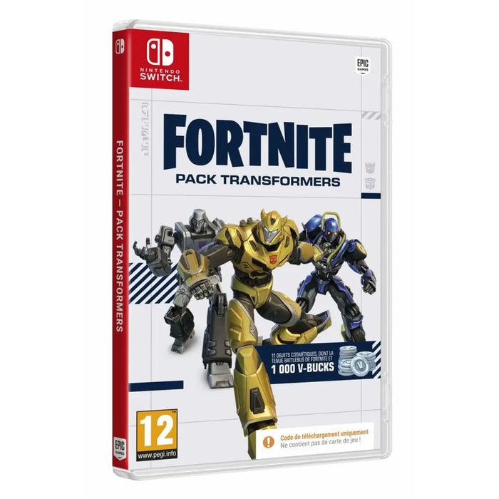 Video game for Switch Fortnite Pack Transformers (FR) Download code - Електроника Игри<<<Компютри|