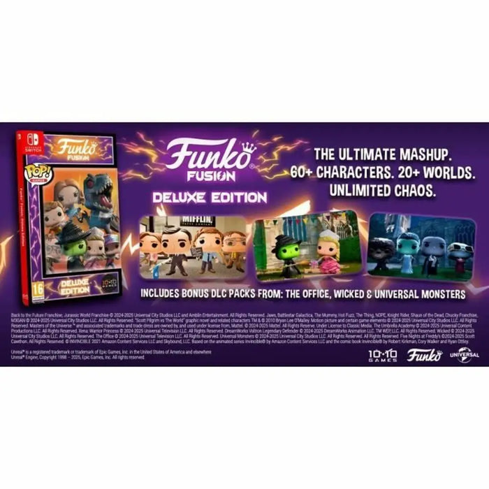 Video game for Switch Just For Games Funko Fusion Deluxe Edition - Електроника Игри<<<Компютри|