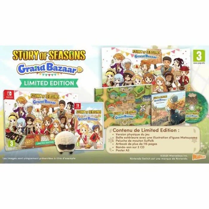 Video game for Switch Just For Games Story of Seasons: Grand Bazaar - Електроника Игри<<<Компютри|