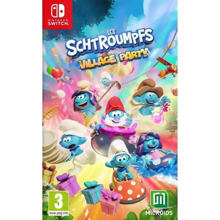 Video game for Switch Microids Les Schtroumpfs: Village Party - Електроника Игри<<<Компютри|
