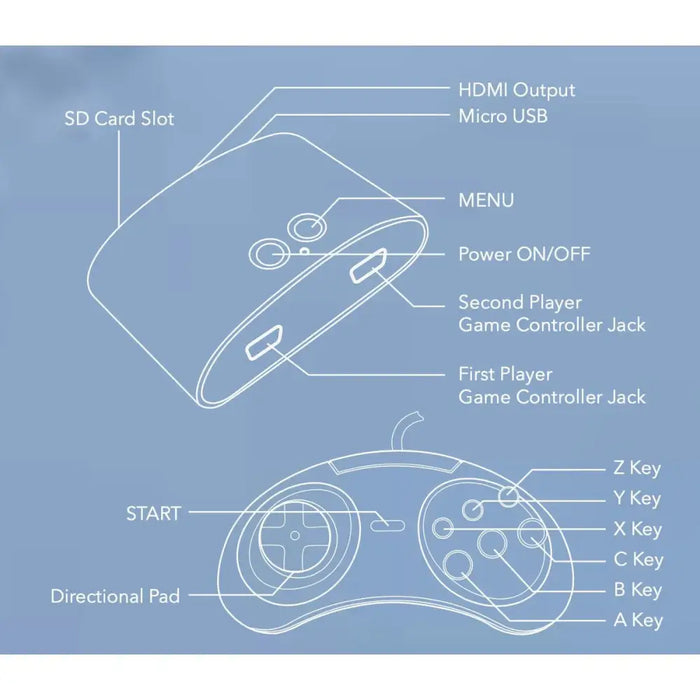 Video games console Legends FLASHBACK 100 - Електроника Игри<<<Компютри| Електроника<<<BigBuy&&&Конзоли<<<Електроника