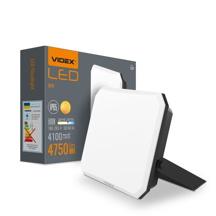 LED SPOTLIGHT VLE-F3-0505B FLOOD 50W/5K VIDEX
