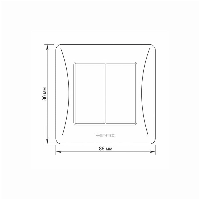 SERIAL KEY 10A VF-BNSW2-BG BINERA VIDEX - GRAPHITE