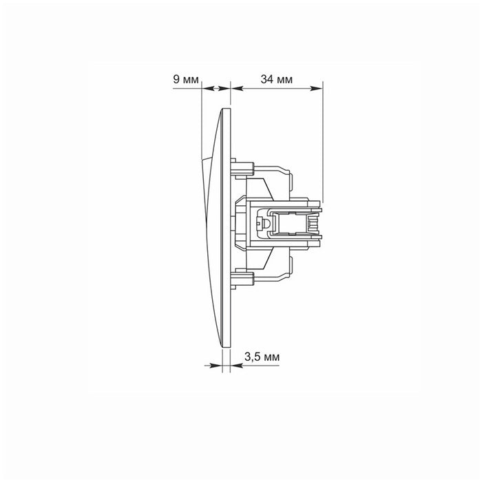 SERIAL DEVIATOR WRENCH 10A VF-BNSW2P-BG BINERA VIDEX - GRAPHITE