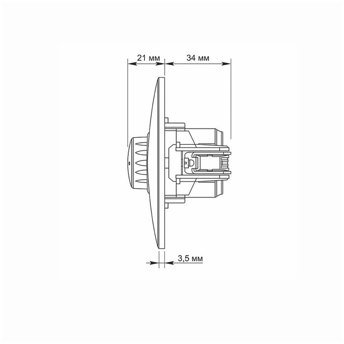 DIMMER 600W VF-BNDM600-BG BINERA VIDEX - GRAPHITE