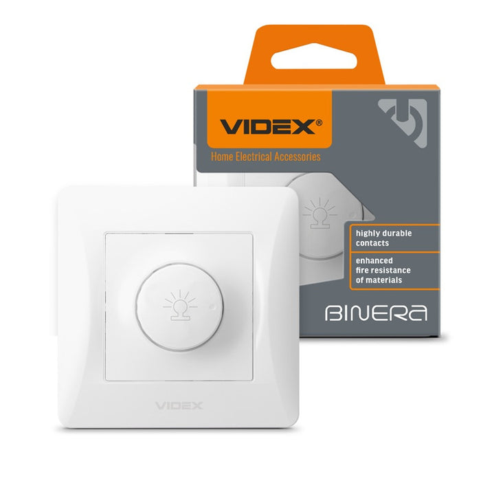 DIMMER 600W VF-BNDM600-W BINERA VIDEX - WHITE