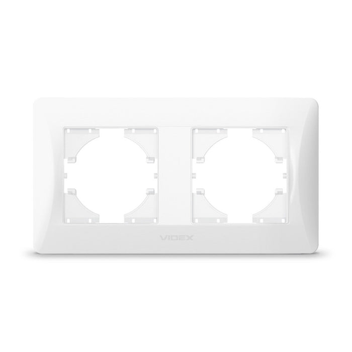 DOUBLE HORIZONTAL FRAME VF-BNFR2H-W BINERA VIDEX - WHITE