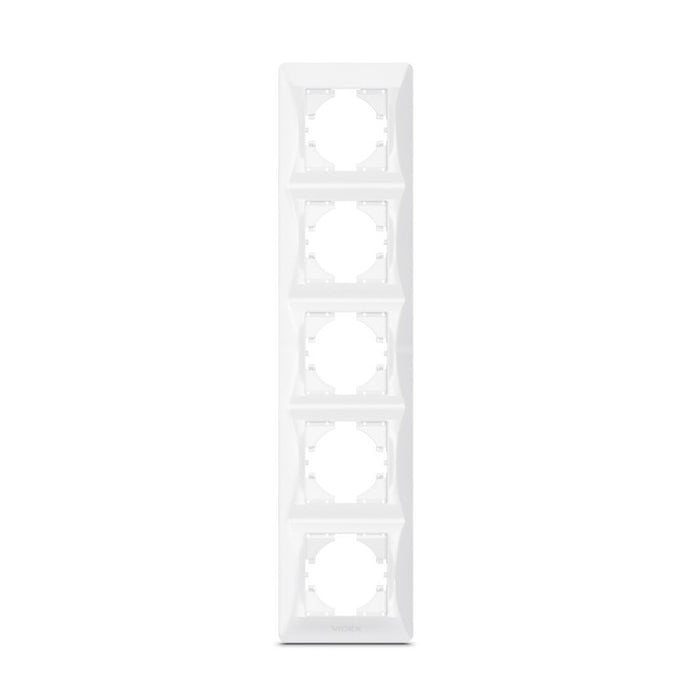 FIVE VERTICAL FRAME VF-BNFR5V-W BINERA VIDEX - WHITE