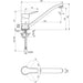 VIDIMA SCORPIO KITCHEN MIXER - Смесители за кухня<<<Кухня<<<Praktiker