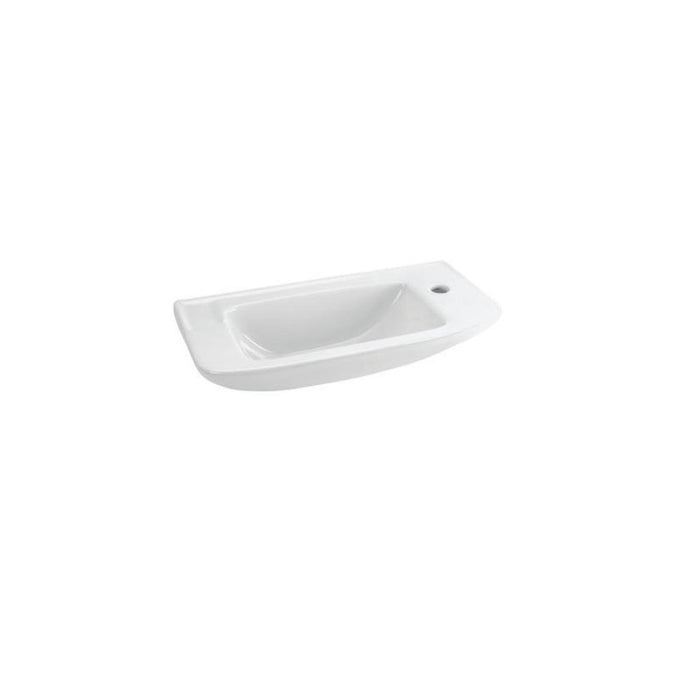 ULISSE VIDIMA WASHBASIN 24x50 CM WHITE