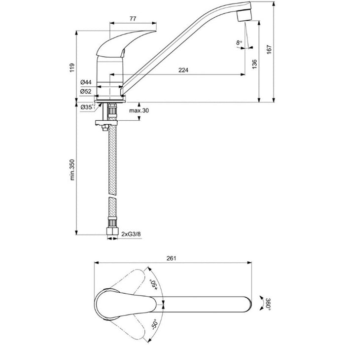 VIDIMA ORION KITCHEN MIXER