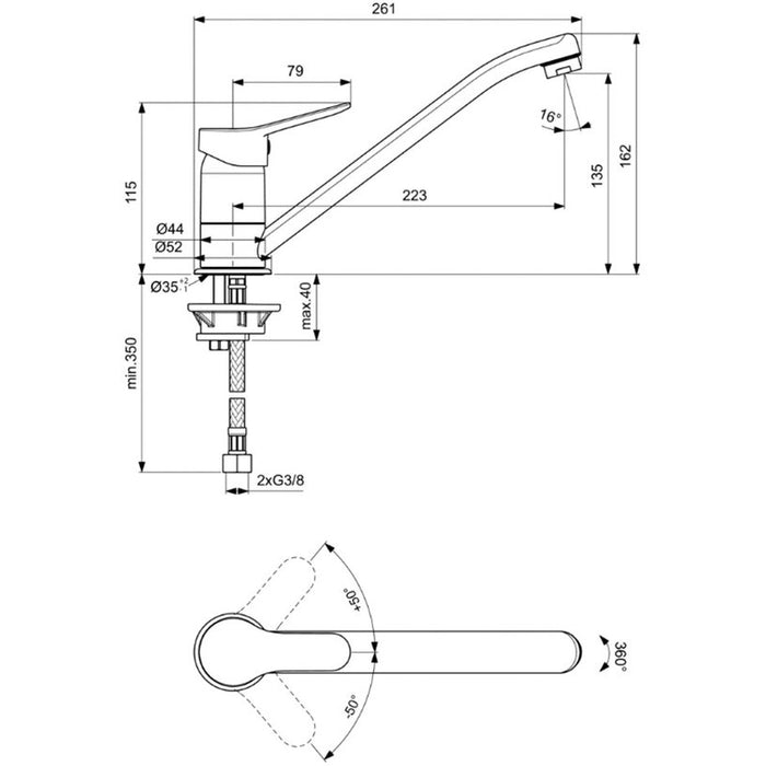 VIDIMA SCORPIO KITCHEN MIXER