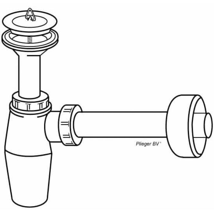 VIEGA 5726 WASHBASIN SIPHON WITH OUTLET