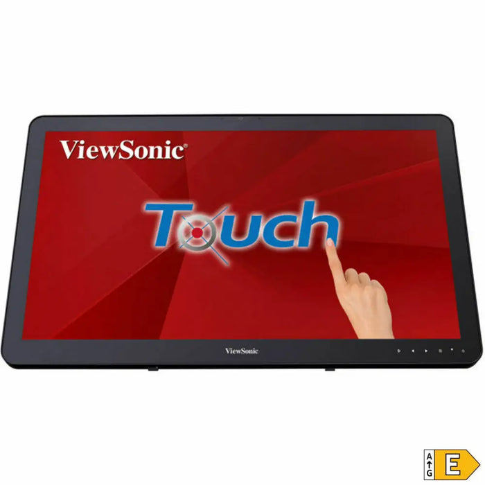 VIEWSONIC TD2430 24inch FHD 1920x1080 VA 10-Point Multitouch 200nits VGA HDMI DisplayPort 2xUSB speakers bookstand