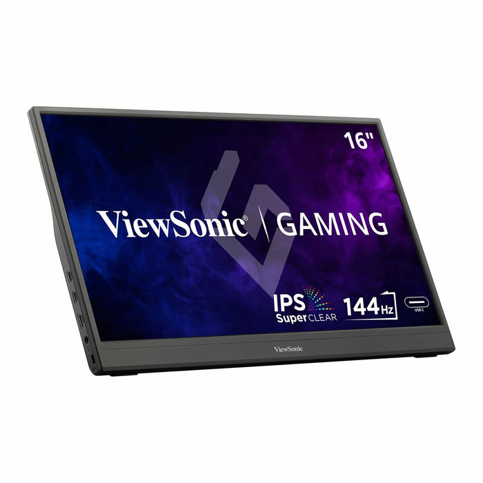VIEWSONIC LED portable monitor VX1654 16inch Full HD 250 nits resp 6.5ms incl 2x0 8W speakers 144Hz 2x USB-C 60W mini HDMI