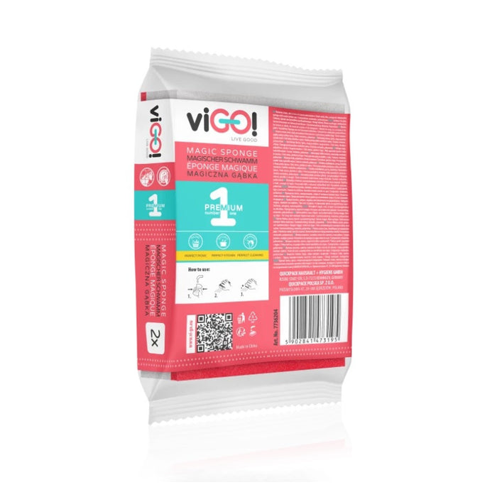 MAGIC CLEANING SPONGE 2PCS. PREMIUM #1 VIGO