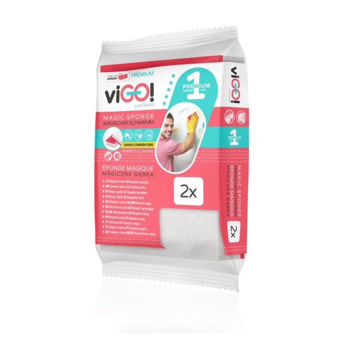MAGIC CLEANING SPONGE 2PCS. PREMIUM #1 VIGO