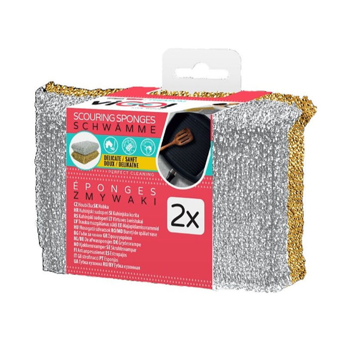 DISH SPONGE SOFT 2 PCS. PREMIUM VIGO