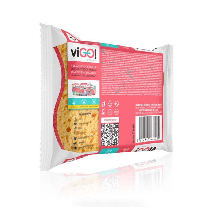 CELLULOSE SPONGE EXTRA SOFT FOR WASHING 2PCS. PREMIUM VIGO