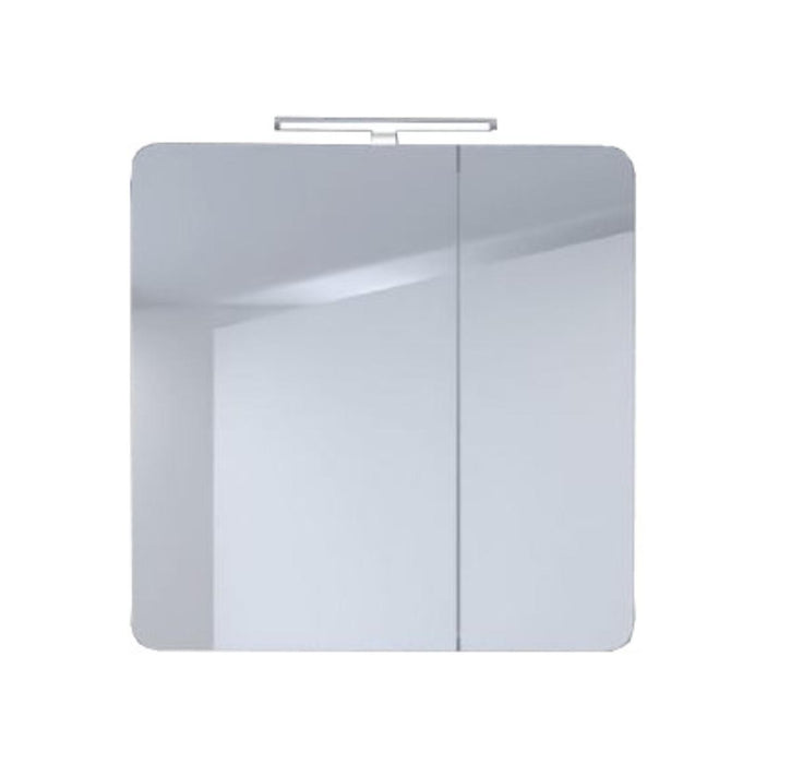 MIRROR CABINET WHITE 60 CM WITH LIGHTING