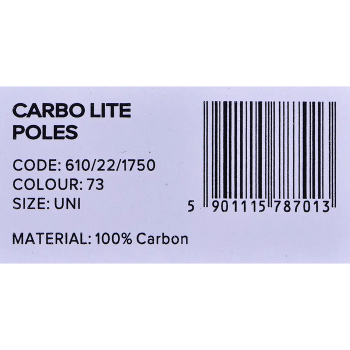 VIKING CARBO LITE TREKKING POLES BLACK/LIME - Poles for Nordic Walking and trekkingSIA-KNT<<<Sport