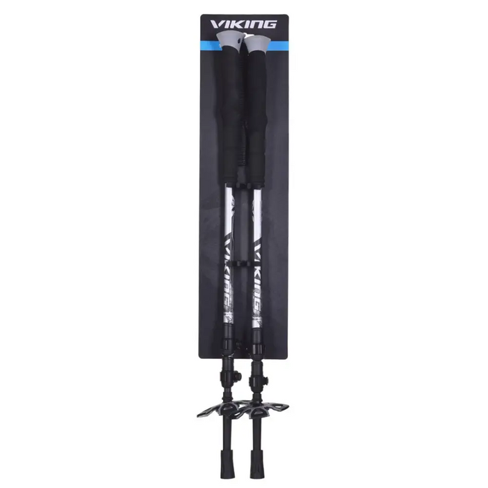 VIKING VARIO TOUR SKITOURING POLES BLACK/GREY - Poles for Nordic Walking and trekkingSIA-KNT<<<Sport