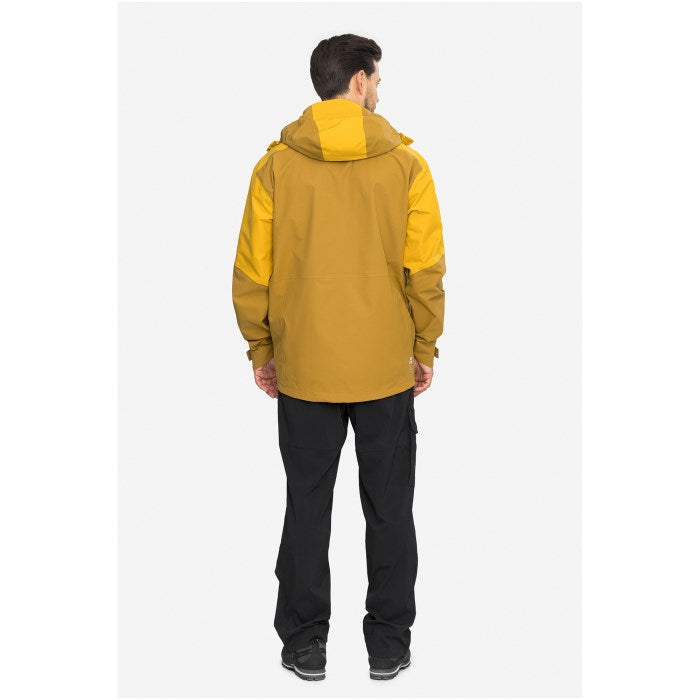 VIKING Numani Man men's jacket, brown and yellow, size M